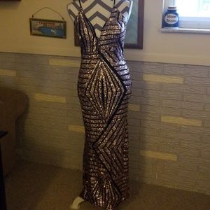Full length Sequin Gown